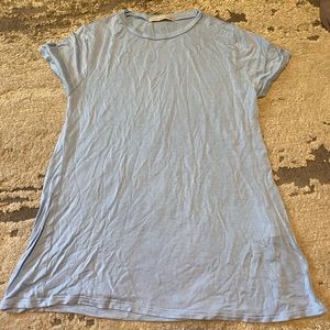 Light blue super soft and flowy top